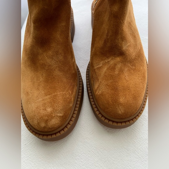 New Vince Kady Low Bootie in Camel Size 6 - Picture 3 of 10